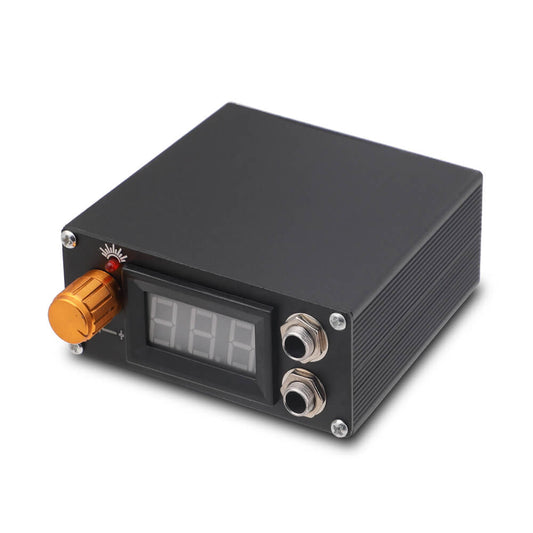 Aluminum Digital LCD Display Black Color P106-1 Tattoo Power Supply+Foot Pedal+Clip - Hawink