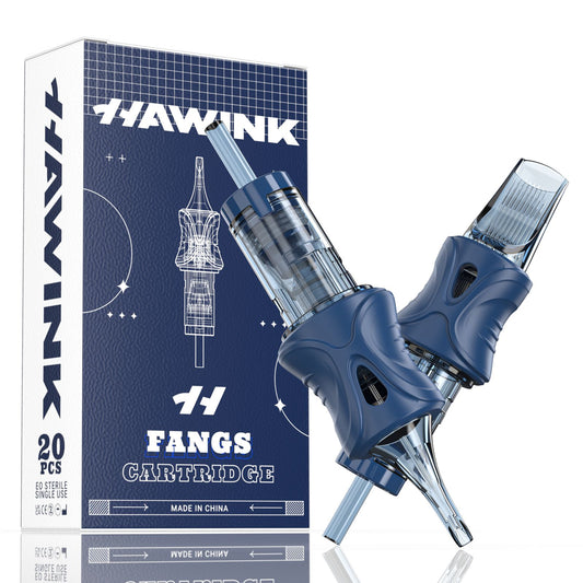 Hawink Fangs Tattoo Finger Ledge Cartridges Needles Round Liner 0.30mm 0.35mm