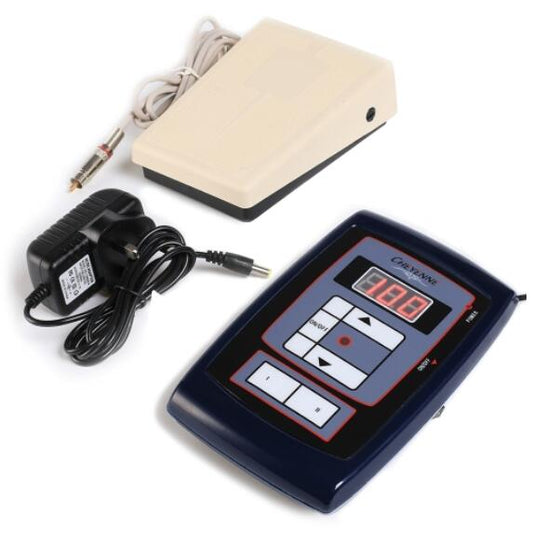 Hawink Tattoo New LED Digital Tattoo Power Supply+ Foot Pedal + Clip Cord Kit - Hawink