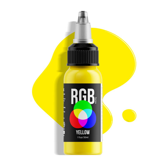 Hawink RGB Tattoo Ink Yellow 1 oz(30ml)