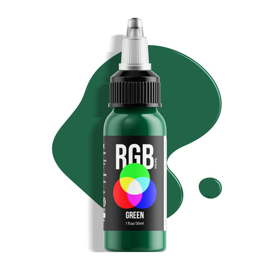 Hawink RGB Tattoo Ink Green 1 oz(30ml)