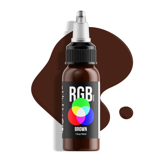 Hawink RGB Tattoo Ink Brown 1 oz(30ml)