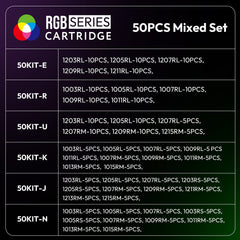 Hawink RGB Finger Ledge Tattoo Cartridges Needles Mixed Pack 50Pcs/box(for US, EU)