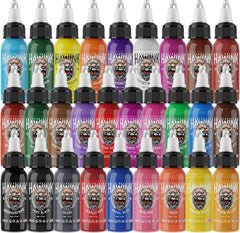 HAWINK 28 Colors Tattoo Ink Set Pigment Kit  1 oz (30ml)