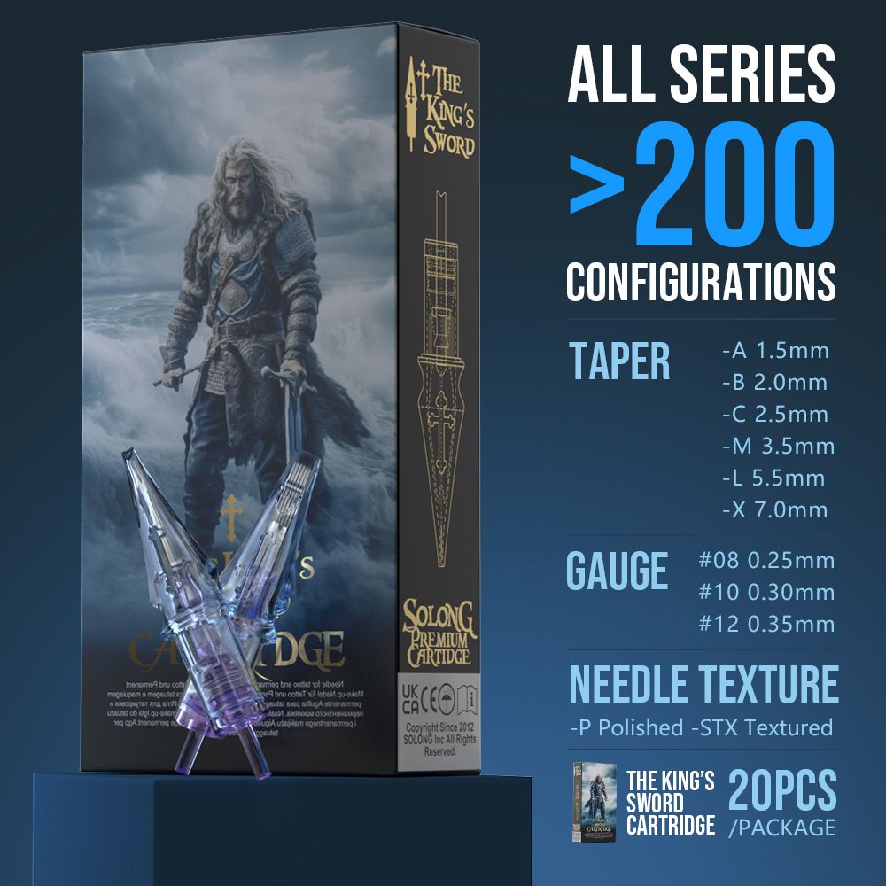 Solong Tattoo Needle Cartridge Weaved Magnum M1