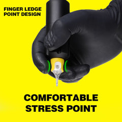 Quelle Tattoo Finger Ledge Cartridges Needles Round Shader 0.30mm 0.35mm