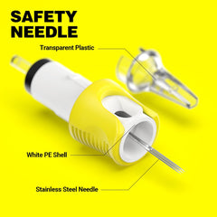 Quelle Tattoo Finger Ledge Cartridges Needles Magnum M1 0.30mm 0.35mm