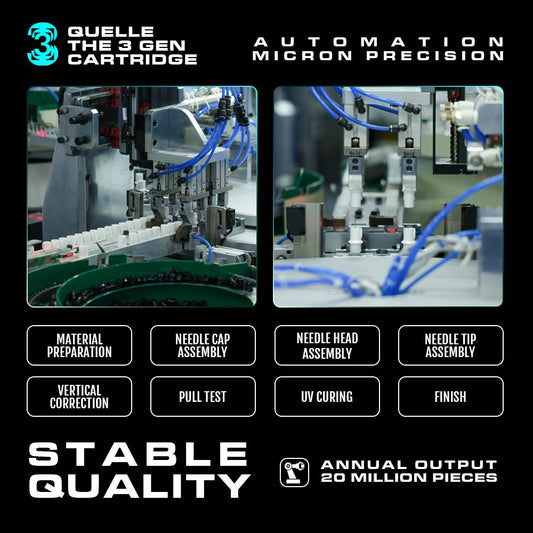 Quelle Tattoo Cartridge Needle Weaved Magnum M1