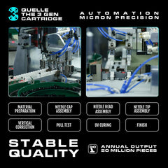 Quelle Tattoo Needles Cartridge 0.30MM/0.35MM Round Shader