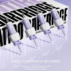 ANTIKE Tattoo Finger Ledge Cartridges Needles Round Shader 0.30mm 0.35mm