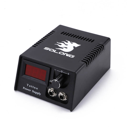 New LCD Digital Tattoo Power Supply+ Foot Pedal + Clip Cord Kit - Hawink
