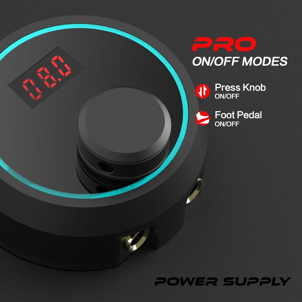 Hawink Aluminium Landmine Digital Tattoo Power Supply P177