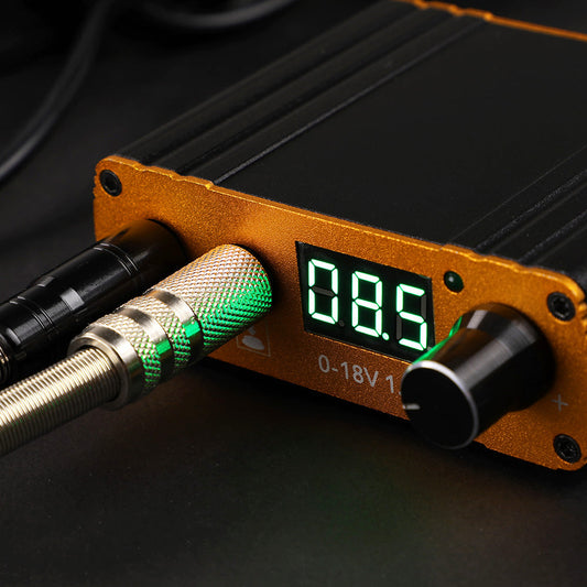 Hawink Tattoo Mini  Power Supply Digital LCD Lightweight