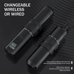 Rhein Adjustable Stroke Wireless Tattoo Machine Pen