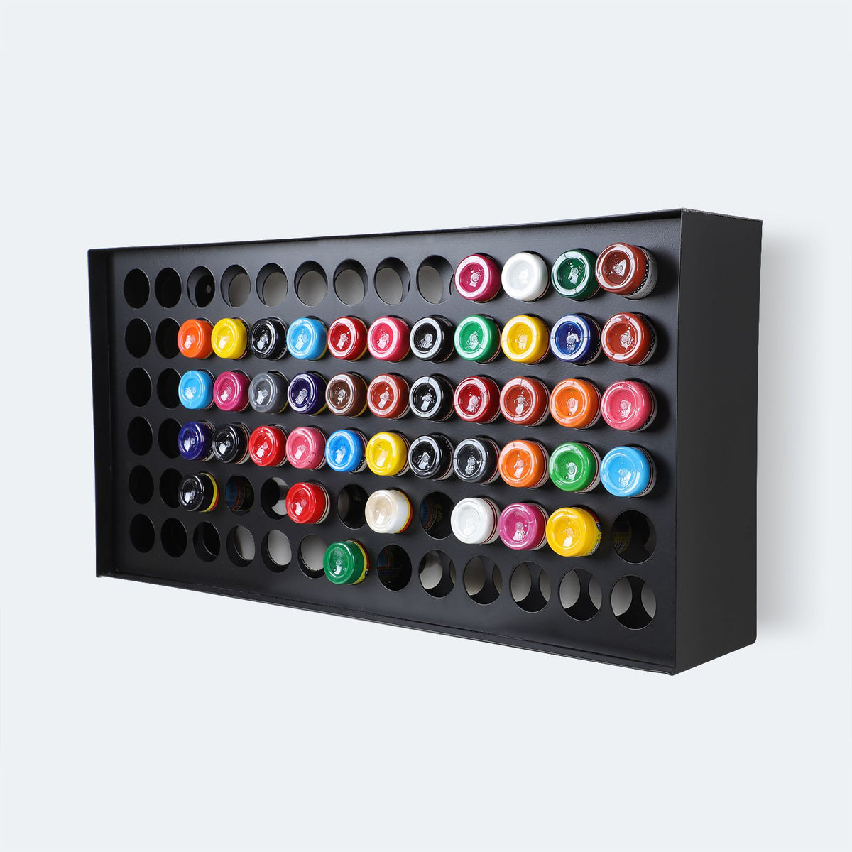 Tattoo Ink Holder Pigment Display Rack Shelf 78 Holes