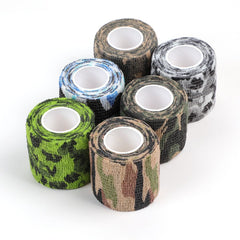 Tattoo Grip Bandage Non-Woven Self Adhesive Elastic Bandage Wrap Camo Color 6Pcs/box 