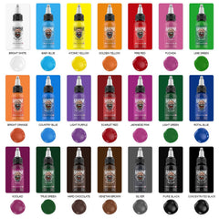 HAWINK 21 Colors Tattoo Ink Set Pigment Kit 1 oz (30ml)