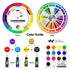 Hawink RGB Tattoo Ink Grass Green 1 oz(30ml)