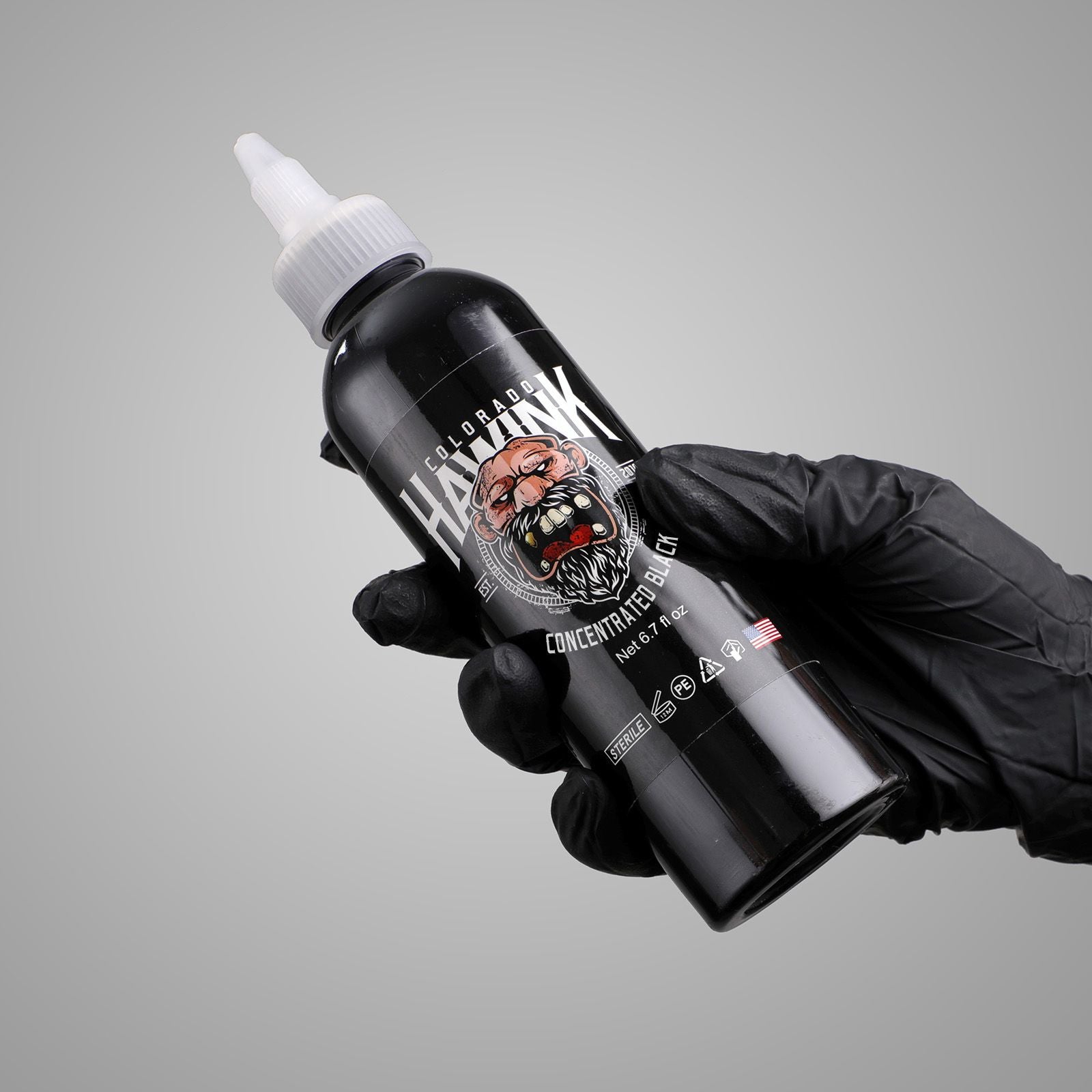 Hawink Tattoo Ink Concentrated Black 6.7oz 200ml